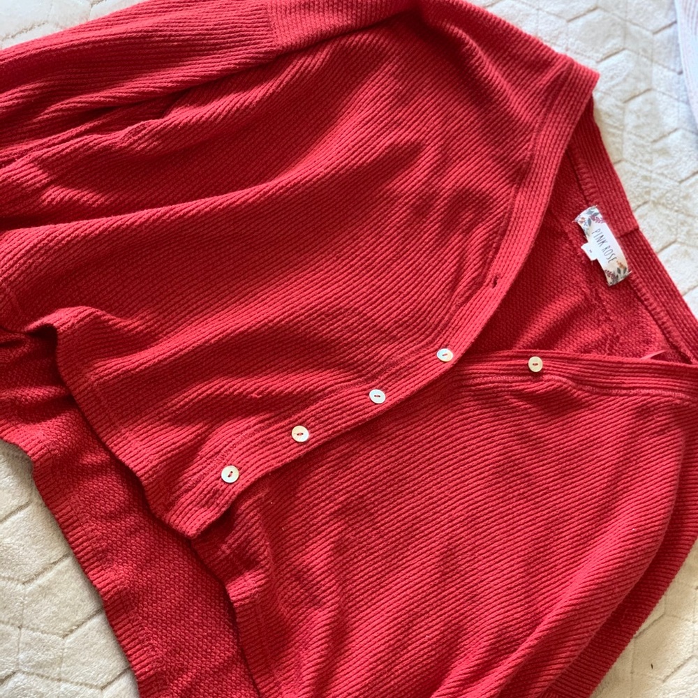 Red sweater